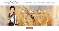 Desktop Screenshot of angelarusu.ro